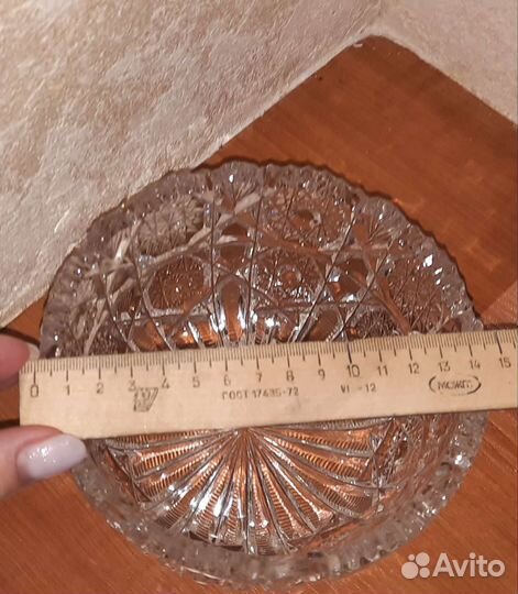 Ваза хрустальная СССР
