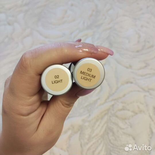 Крем тональный от influence 02 light, 03 medium