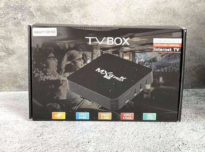 Смарт тв приставка TV Box MX