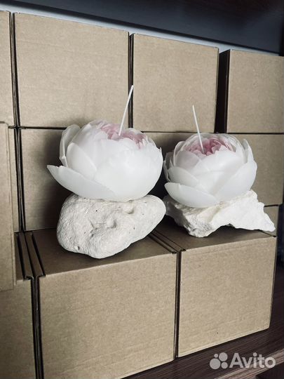 Свечи-пионы ароматные