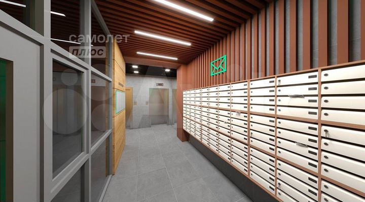 2-к. квартира, 39,8 м², 7/16 эт.