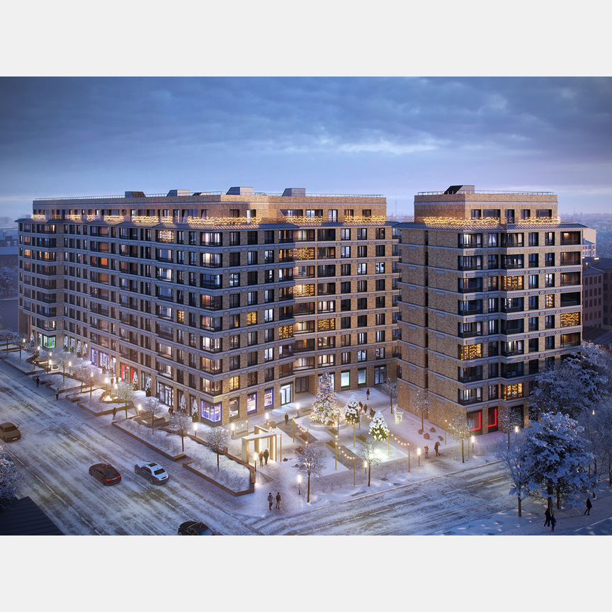 2-к. квартира, 61,6 м², 8/10 эт.