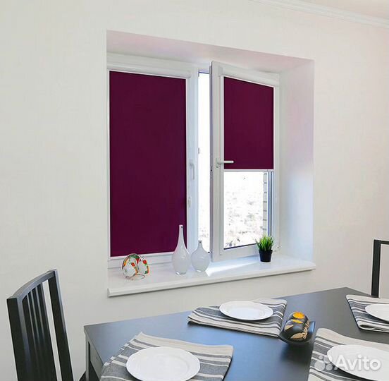 Рулонная штора в кассете