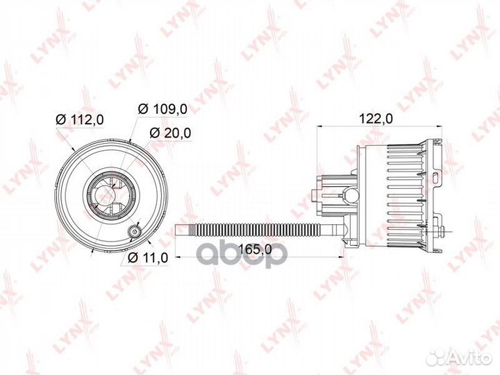 Фильтр топливный mazda 3 1.6 (BK) 06-09 SQ-1028