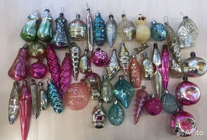 Елочные игрушки СССР