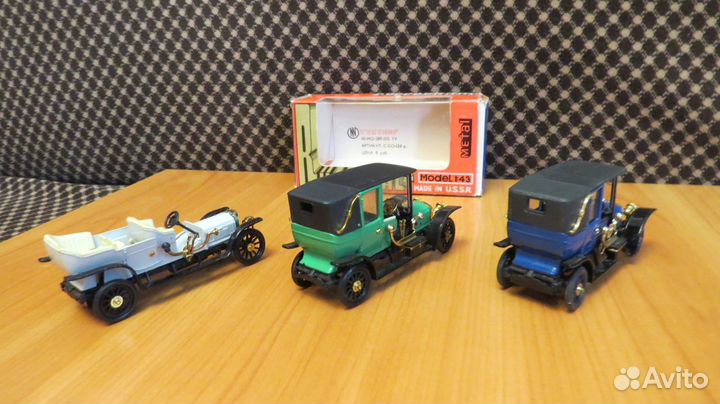 Модели руссобалт СССР и запчасти к ним 1/43