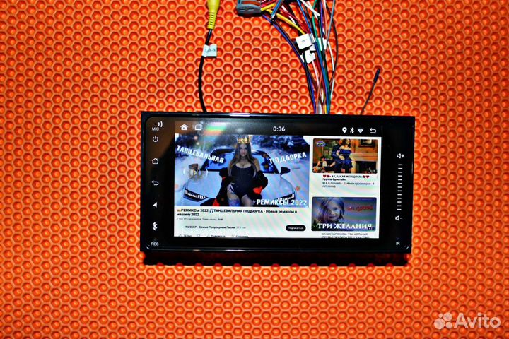 Магнитола toyota универсальная