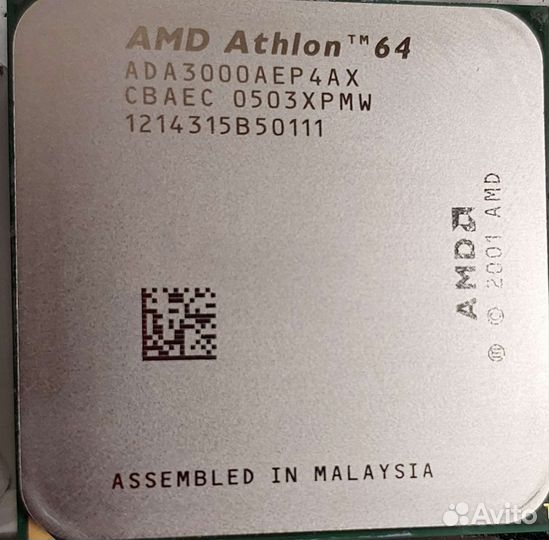 Процессор AMD Athlon 64 3000+
