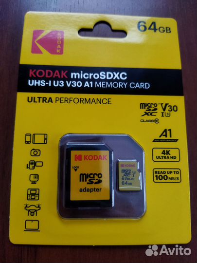 Карта памяти MicroSD