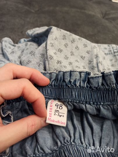 Джинсовая юбка для девочек 92-98-104