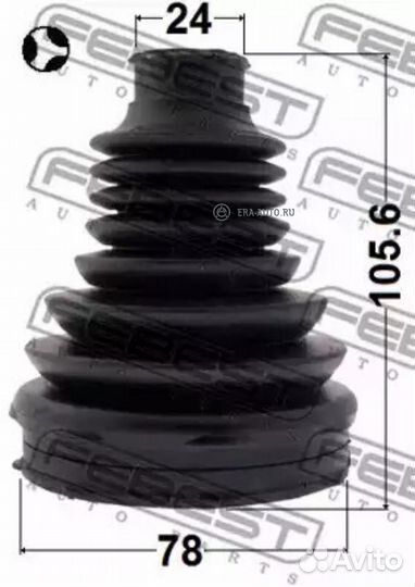 Febest 1815asjt пыльник ШРУС внутренний комплект 7