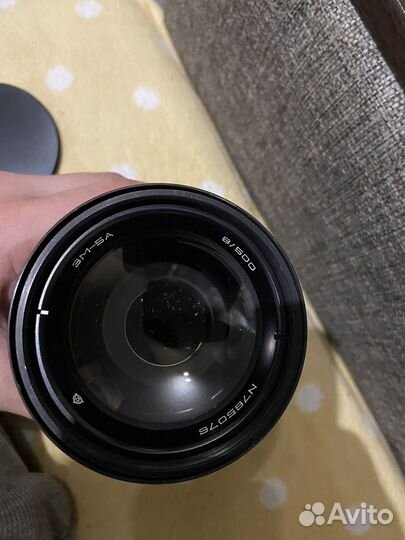Фотообъектив зм-5А 8/500