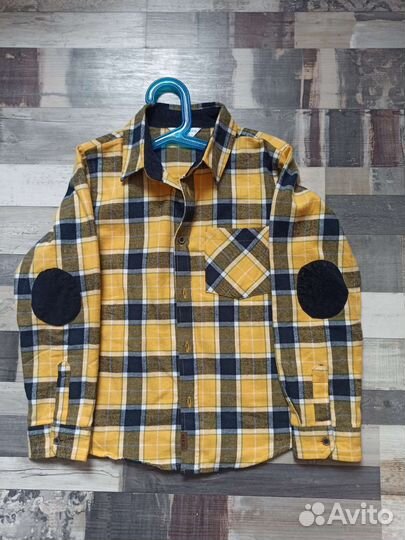 Рубашка на мальчика 122-128