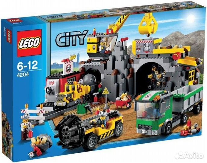 Старые наборы lego city 4204, 7937, 60151, 60064