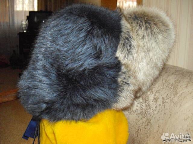 Шапка меховая из песца