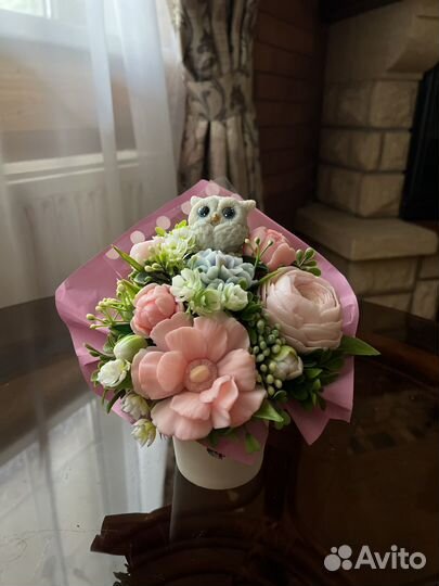 Букет из мыла. Подарок