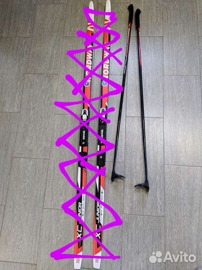 Лыжи беговые nordway