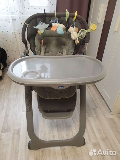 Стульчик для кормления chicco polly magic relax