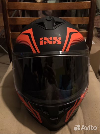 Мото шлем интеграл ixs