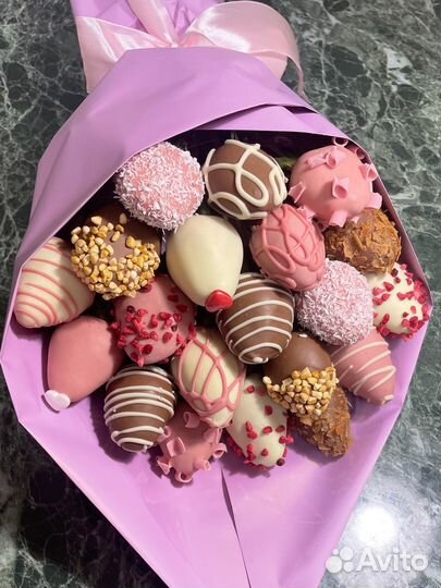 Букет из клубники в шоколаде с доставкой