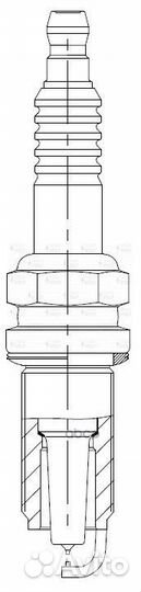 Свеча зажигания Mitsubishi Lancer X (07) /ASX