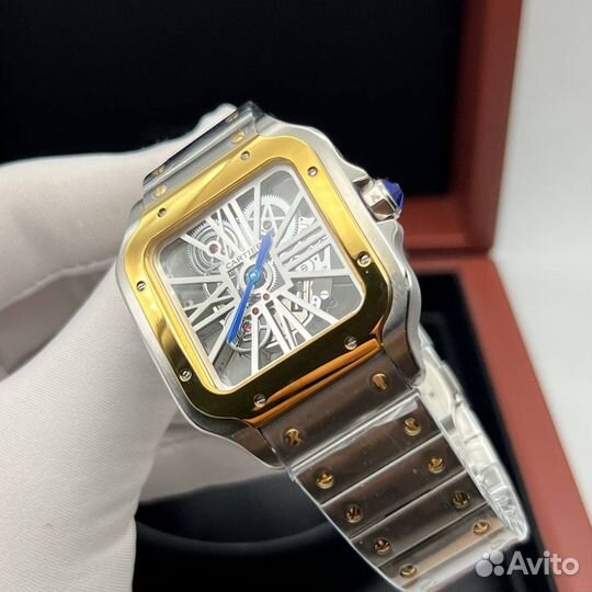 Часы Cartier Santos Skeleton