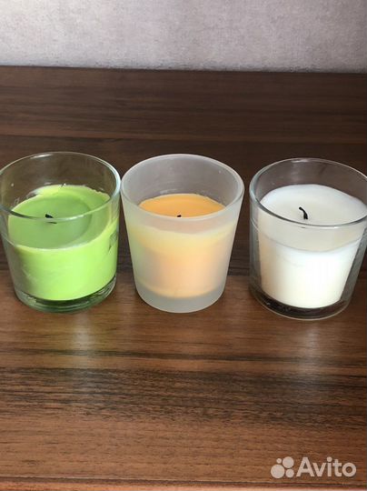 Свечи ikea,набор свечей