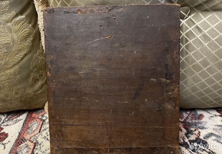 Старинная икона Спаситель 19 век