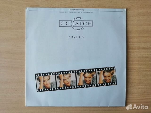LP C.C. Catch "Big Fun" (EU) 1988 VG+