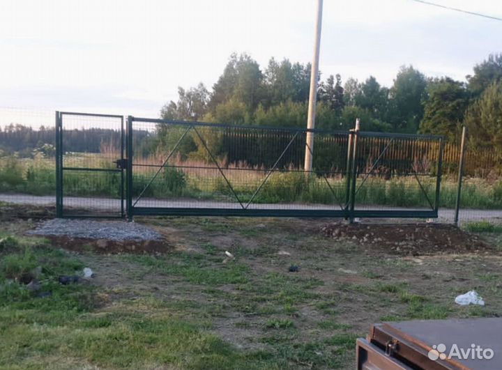 3Д сетка гиттер для забора