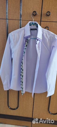 Рубашки на мальчика 134 140