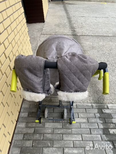 Детские санки коляска