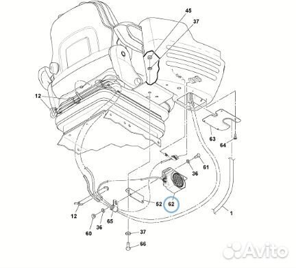 Звуковой предупредитель RM43972132 / 43972132