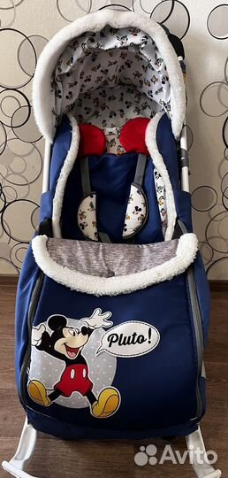 Санки коляска nika