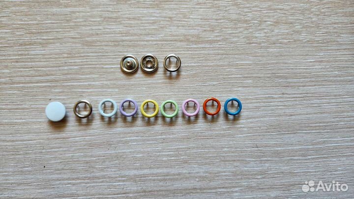 Кнопки трикотажные (рубашечные) 9,5мм нерж