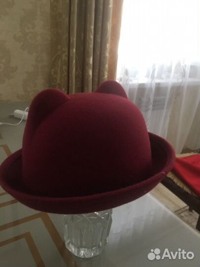 Шляпа молодежная фетровая