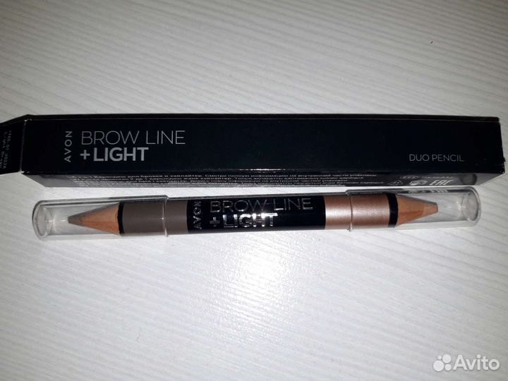 2 в 1 Карандаш для бровей и хайлайтер фирмы avon