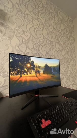 Монитор AOC C27g2AE/BK 1920x1080 165 гц VA