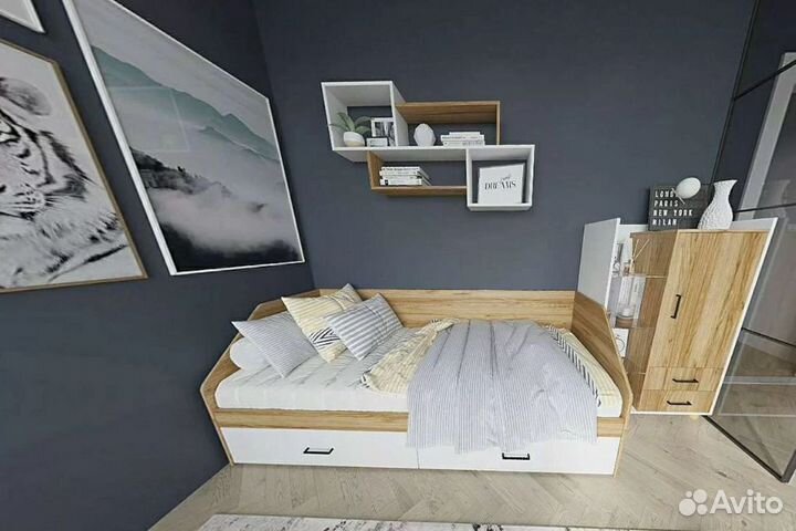 Кровать Лайт с матрасом