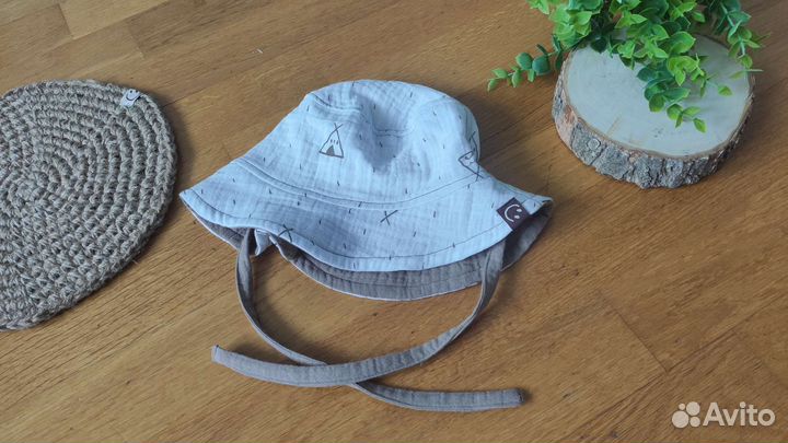 Муслиновая панама кепка тюрбан