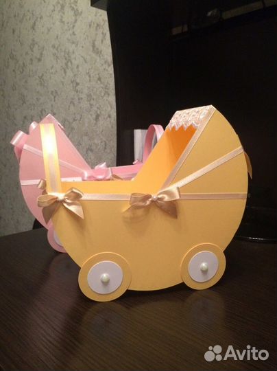Колясочки на свадьбу для сбора денег