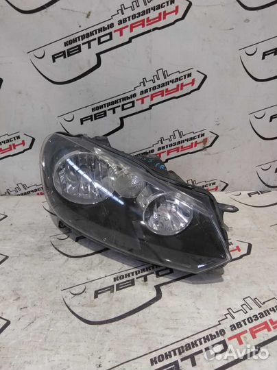 Фара volkswagen golf 5K1 AJ5 MK6 black галоген пра