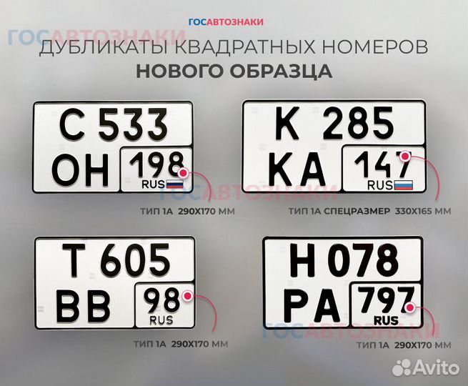 Дубликаты гос. номеров в Саратове