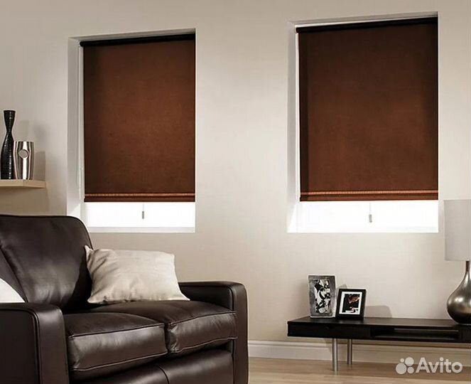 Рулонные шторы блэкаут на окно