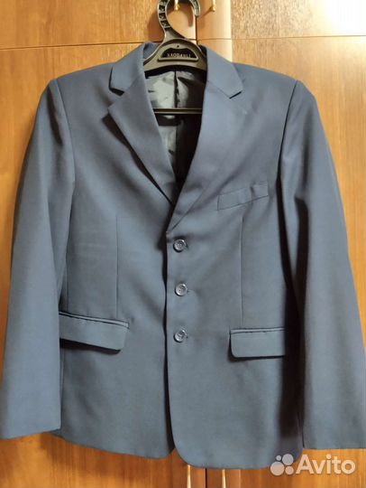 Пиджак школьный для мальчика 140-146