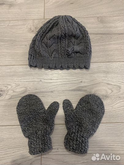 Шапочка и варежки