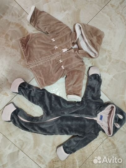 Детские вещи пакетом на девочку 68