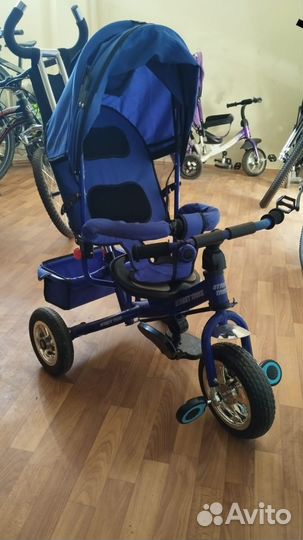 Детский трехколесный велосипед бу