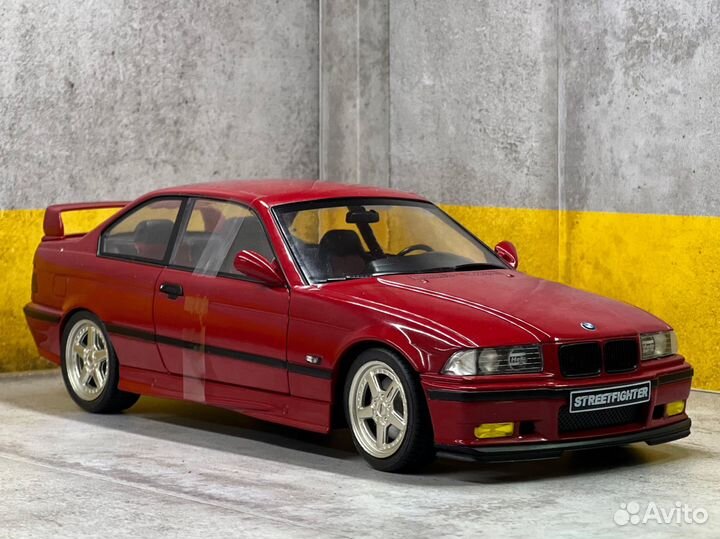 Модель bmw m3 e36 solido 1/18