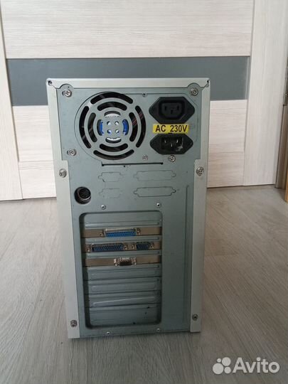 Ретро компьютер soсket 7 Pentium 133 рабочий